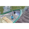 Насос дренажный для чистой воды аккумуляторный GARDENA 2000/2 18V P4A с аккумулятором 14600-20.000.00
